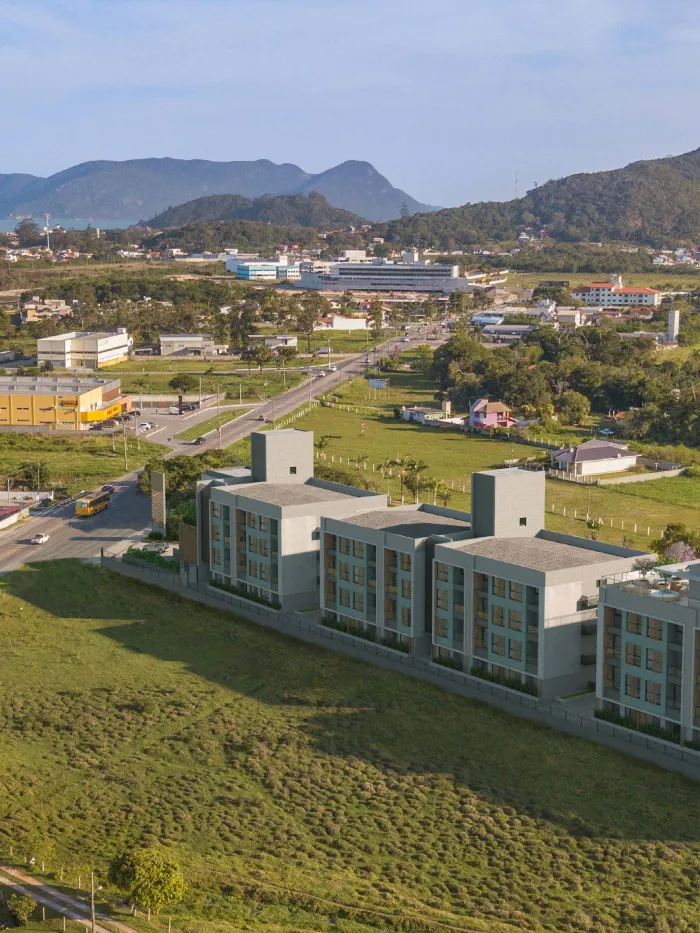 Vista aérea do Mobby, na Rodovia Francisco Magno Vieira 3454, no Campeche, Florianópolis