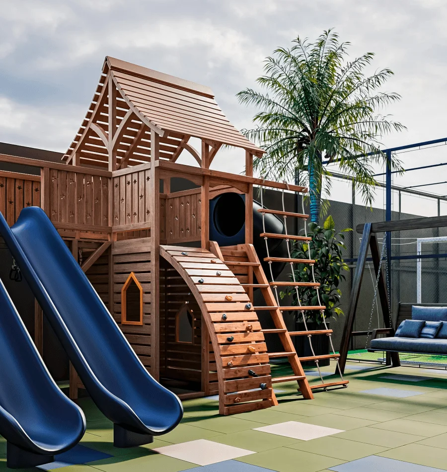 Espaço kids do NOW Residence